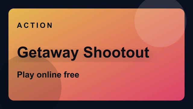 Getaway Shootout game thumbnail