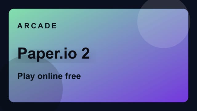 Paper.io 2 game thumbnail